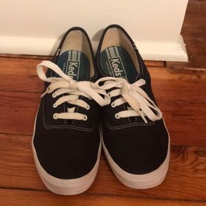 Women's black Keds